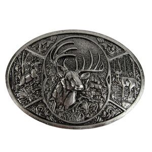 CTM Deer Hunting Belt Buckle